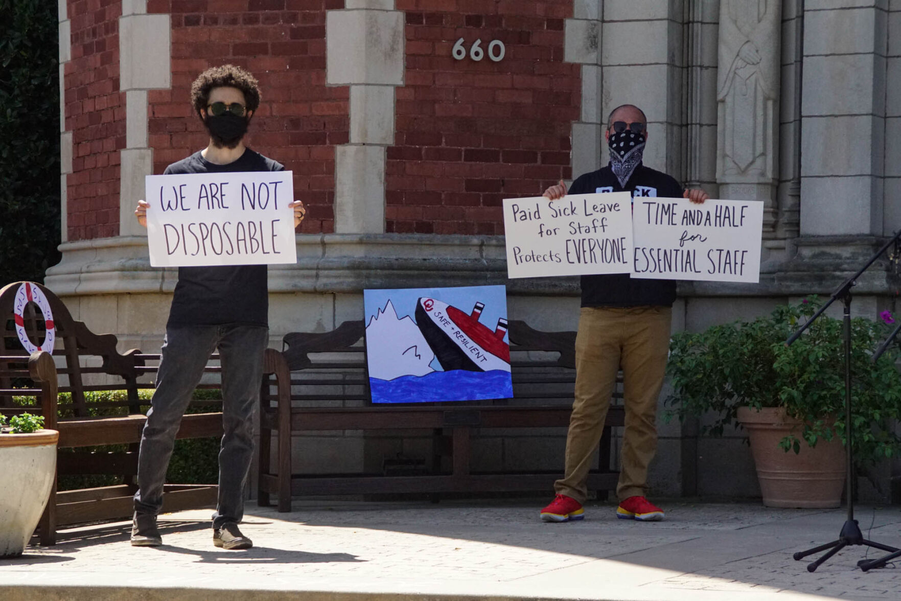 Protesters
